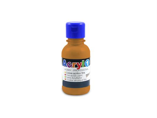 Tempera acrilica 125 ML - Ocra