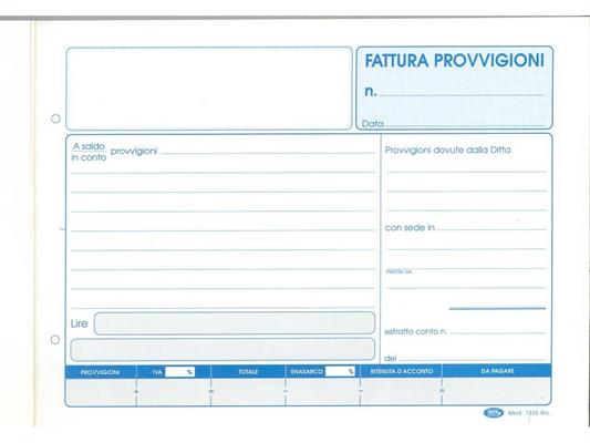 Blocco fatture rappresentanti 