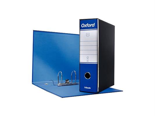 Registratore Oxford G83 Dorso 8 formato commerciale - Blu