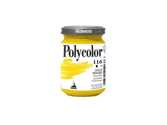 Vasetto Polycolor 140ml. - Giallo primario