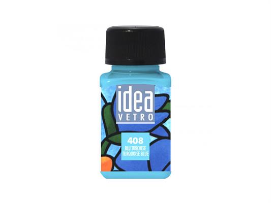 Idea vetro 60 ml. - Blu turchese