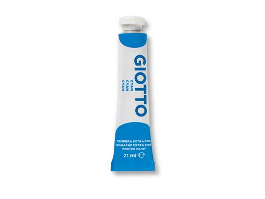 Tempera tubo 7 21ml. - Cyan