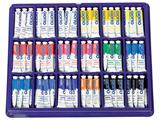 Vetrina colori a tempera tubo 7 tubetti da 21ml 108 pz.