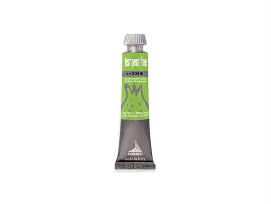 Tubo Tempera Fine 20ml - Verde Brillante Chiaro