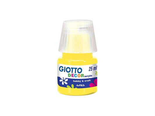 Decor acrylic 25ml. - Giallo