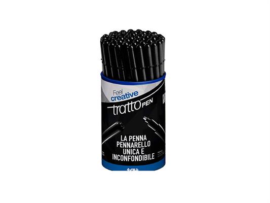 Tratto Pen 50pz.- Nero