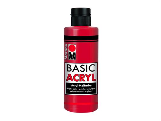 Basic Acryl 80ml. - Rosso ciliegia