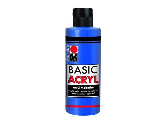 Basic Acryl 80ml. - Blu medio