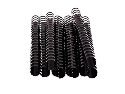 Dorsi anelli 10mm. 100pz. - Nero