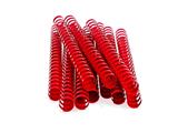 Dorsi anelli 12mm. 100pz. - Rosso