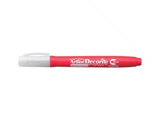 Marker Decorite Punta Tonda - Rosso Metal