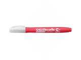 Marker Decorite Punta Brush - Rosso