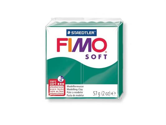 Panetto Fimo Soft 57gr. - Verde smeraldo