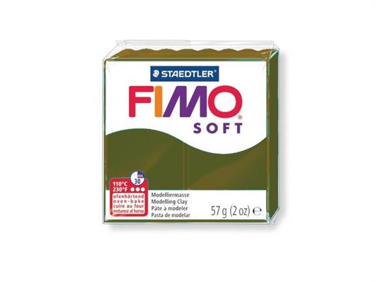 Panetto Fimo Soft 57gr. - Verde oliva