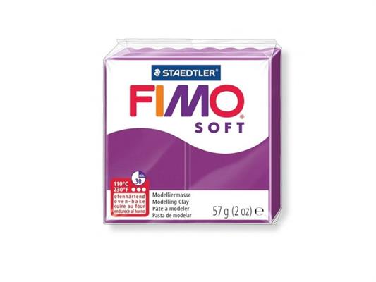 Panetto Fimo Soft 57gr. - Viola