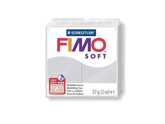 Panetto Fimo Soft 57gr. - Grigio