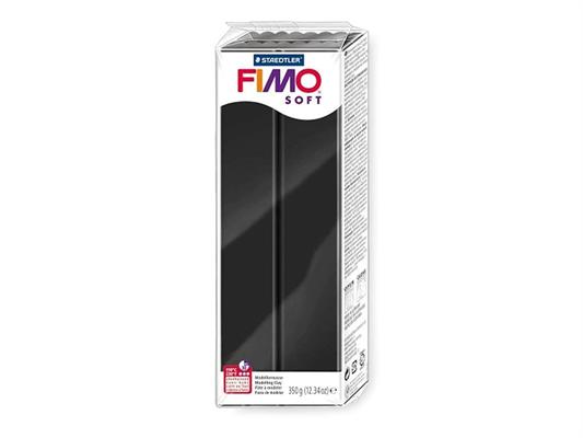 Panetto Fimo Soft 350gr. - Nero 