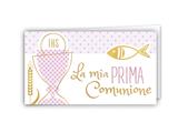 Biglietti bomboniere comunione girl 100pz.