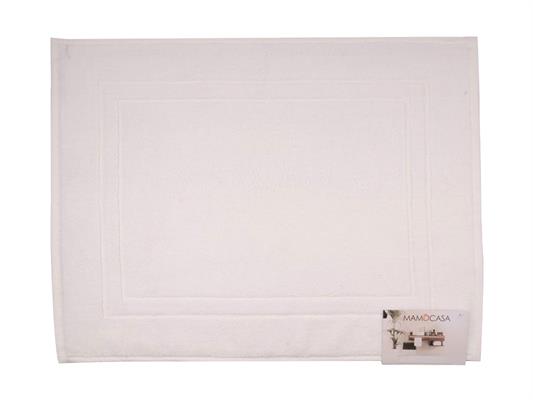 Tappeto bagno waikiki 45x60 bianco