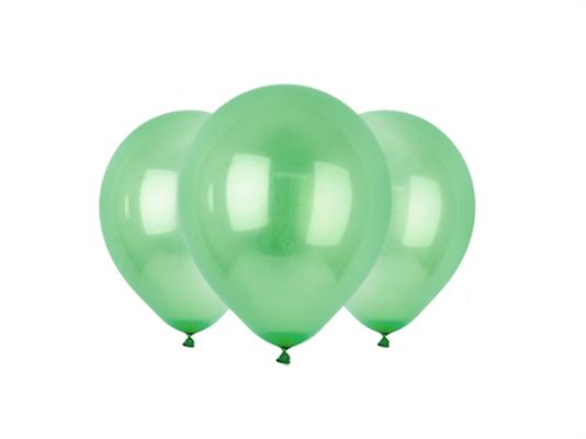 Palloncino verde 25cm 100pz.