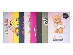 Quaderno A4 plus Funny and bears 100gr Colourbook - 1R