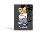 Quaderno A4 plus Funny and bears 100gr Colourbook - 1R