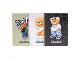 Quaderno A5 spiralato Funny and bears Colourbook - 1R