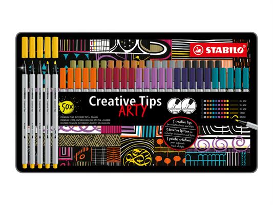 STABILO CREATIVE TIPS ARTY ME PASTEL PZ.30*