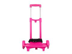 Trolley porta zaino 3 ruote Colourbook - Rosa