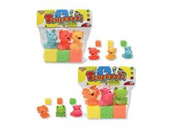 Tenerotti cubi e animali 6pz. assortiti