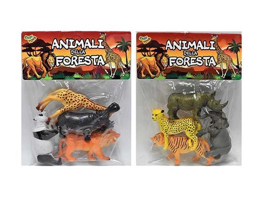 Animali della foresta 4pz.