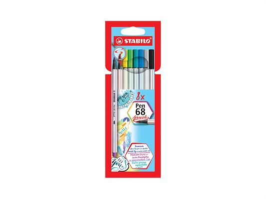 Stabilo Pen 68 brush 8pz