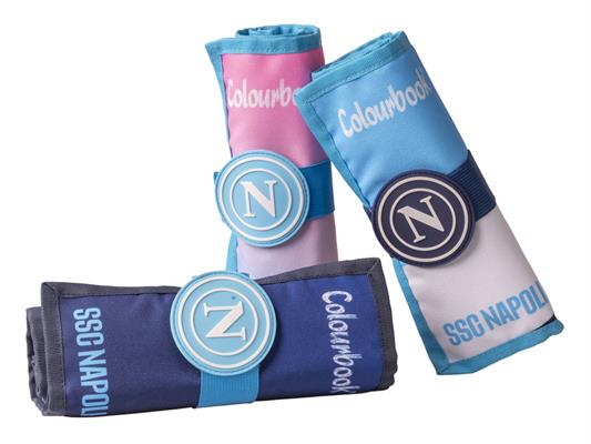 Rotolo 24 pastelli SSC Napoli by Colourbook