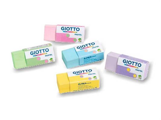 Gomma mini pastel Giotto 60pz