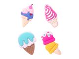 Set Pin It 4pz. - Ice cream