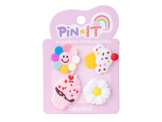 Set Pin it 4pz. - Smiley sweeties