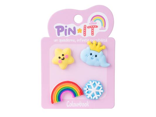 Set Pin It 4pz. - Cutie Colors