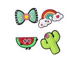 Set Pin It 4pz. - Cute fruits