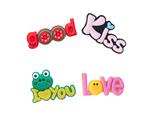 Set Pin It 4pz. - Kiss & love