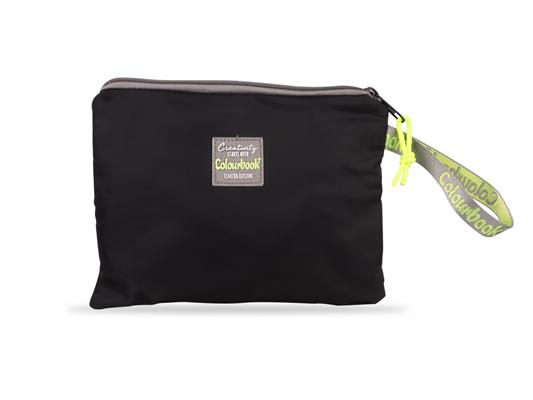 Pochette Satin - Nero