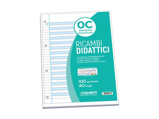 Ricambio didattico A4 100g 40 fogli - C