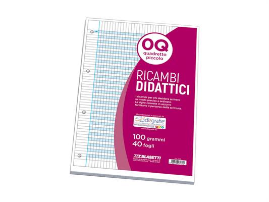 Ricambio didattico A4 100g 40 fogli - Q