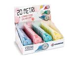 Espositore correttore a nastro 20mt Pastel 36pz.