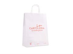 Shopper con manici In Cartoleria 26x11x34,5 200pz