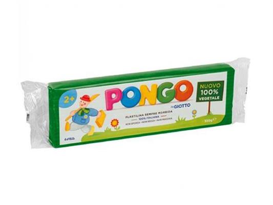 Plastilina 350gr Pongo by Giotto - Verde smeraldo