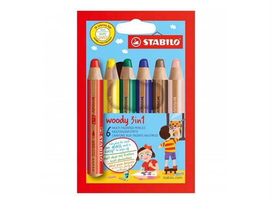 Pastellone Woody 3in1 6pz