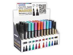 Assortimento outline Marker 48pz