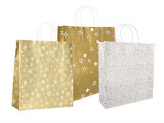 Borsa eco Noel extra large 36x12x40 - Oro