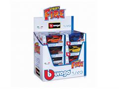 Display Bburago Street fire scala 1:43 24pz