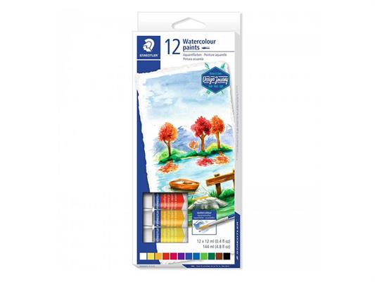 Tempera 12ml acquerellabile 12pz